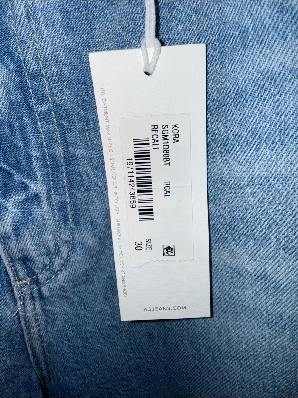 AG JEANS Kora In Recall - Picture 6 of 11